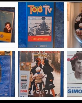 3 film Toto'/Benigni/Troisi - VHS e Dvd