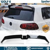 SPOILER Posteriore VW GOLF 6 Alettone NERO Lucido