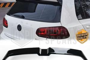 SPOILER Posteriore VW GOLF 6 Alettone NERO Lucido