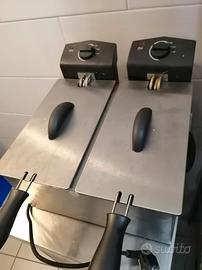 Friggitrice Doppia Capacità 2 x 3 litri