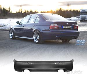 PARAURTI POSTERIORE BMW E39 LOOK M5 PDC DOPPIA USC