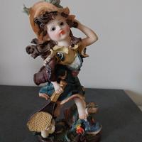 statuetta 'tennista'