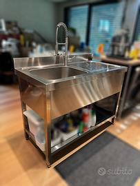 Lavello prof. GGM Gastro PREMIUM con miscelatore