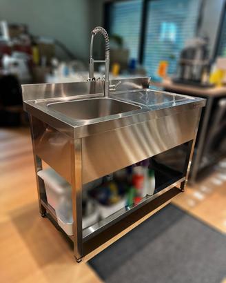 Lavello prof. GGM Gastro PREMIUM con miscelatore