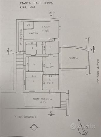 MONTEROTONDO Quadrilocale con corte esterna