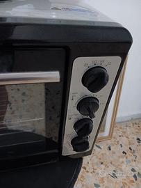 forno con tavolino e  piastra