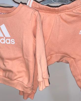 Adidas tuta unisex bimbi 6-9 messi