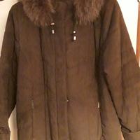 Giaccone donna in alcantara