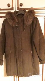 Giaccone donna in alcantara