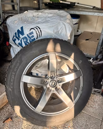 Gomme Termiche Hankook + cerchi + sensori tpms