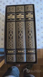 Sacra Bibbia 3 volumi + 8 testamenti