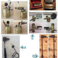 Bruciatore saldatore fiamma ossidrica pressometro