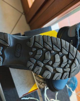 SCARPA MONTAGNA DOPOSCI CMP BLU TG.40 26.7 CM
