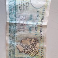 Banconota da 500 lire