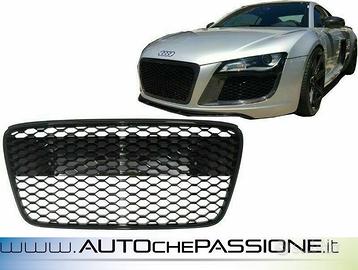 Griglia calandra nera lucida anteriore Audi R8 200
