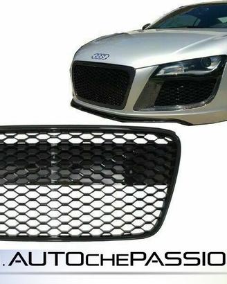 Griglia calandra nera lucida anteriore Audi R8 200