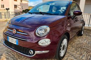 Bella Fiat 500 lounge 1.2 benzina, pronta all'uso