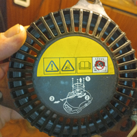 Accensione,messa in moto fuoribordo Honda 2.3 hp 4