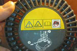 Accensione,messa in moto fuoribordo Honda 2.3 hp 4