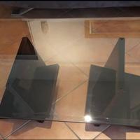 Tavolino in vetro temperato