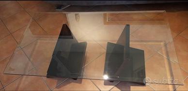 Tavolino in vetro temperato