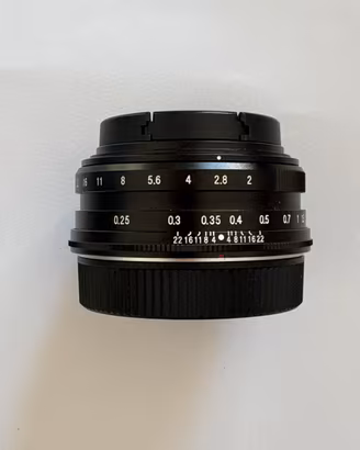 Voigtlander ultron 27mm attacco fujifilm x