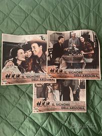 3 fotobuste originali film il signore dell’arizona