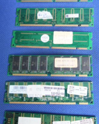 Memorie ram varie