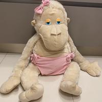 Grande peluche scimmia