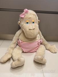 Grande peluche scimmia