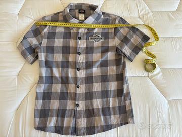 Harley Davidson Camicia Manica Corta Unisex Bimbi
