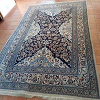 tappeto persiano + piatto scià 