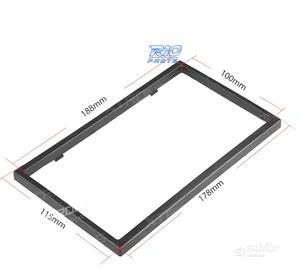 TELAI 2 DIN PER AUTORADIO XTRONS 115X188MM