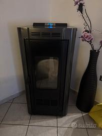 Stufa a pellet idro + canna fumaria coibentata