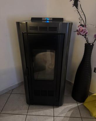 Stufa a pellet idro + canna fumaria coibentata