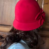 Cappello nuovo lana TheEnd campana con fiore