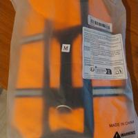 giubbotto salvagente per cane