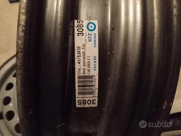 2 cerchi in ferro 13 