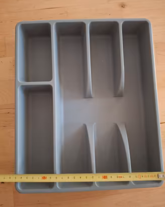 portaposate da cassetto in plastica