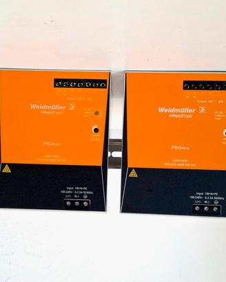 Weidmüller PRO ECO 480W 24V 20A – Alimentatore DIN