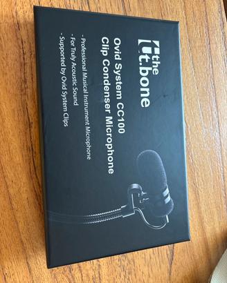 Microfono professionale per strumenti t.bone.