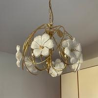 Lampadario con fiori