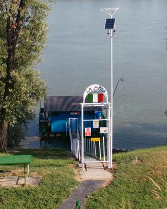 Capanno da pesca galleggiante