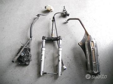 Forcella marmitta radiatore honda 125 150
