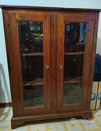 Vetrina Antica fine '800 legno massiccio Autentica