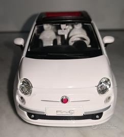 FIAT NUOVA 500C CABRIOLET (2009), 1/24 BURAGO