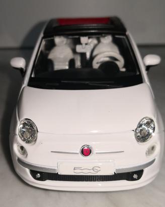 FIAT NUOVA 500C CABRIOLET (2009), 1/24 BURAGO