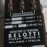 VARIATORE DI TENSIONE