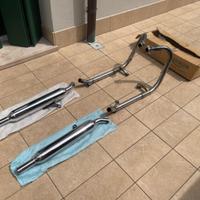 Marmitte + collettori Triumph Bonneville OEM