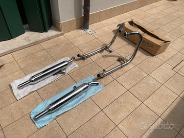 Marmitte + collettori Triumph Bonneville OEM